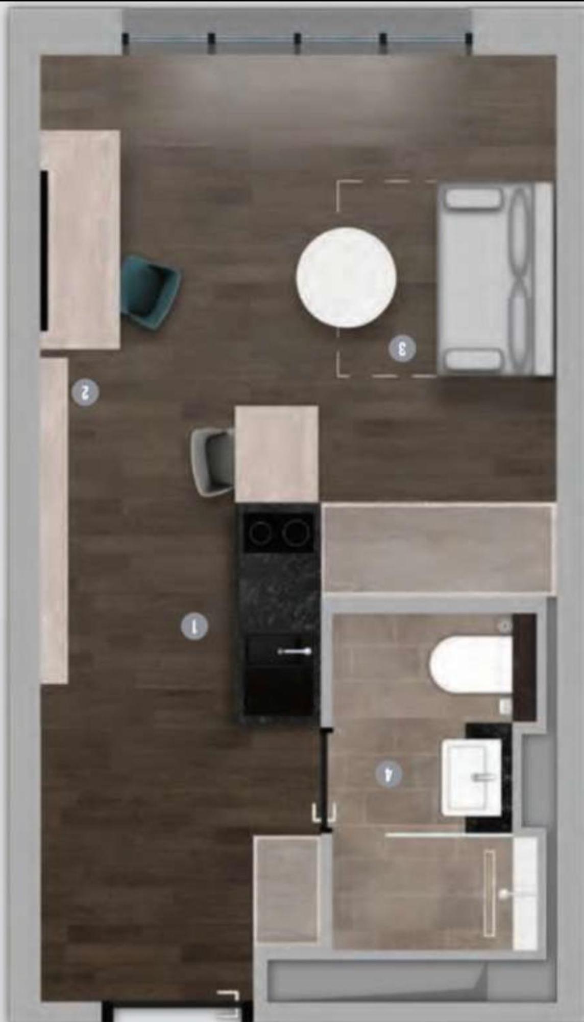 Studio Apartment Uber Den Wolken เบอร์ลิน ภายนอก รูปภาพ