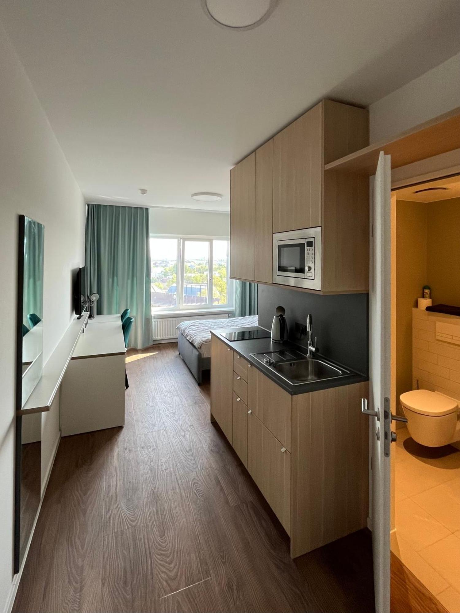 Studio Apartment Uber Den Wolken เบอร์ลิน ภายนอก รูปภาพ